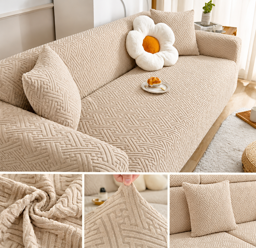 Stunning Jacquard Sofa Cover