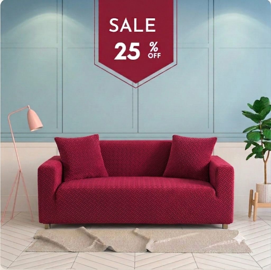 Stunning Jacquard Sofa Cover
