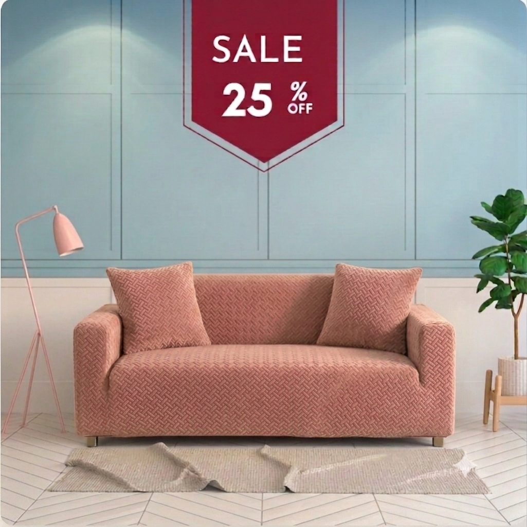 Stunning Jacquard Sofa Cover