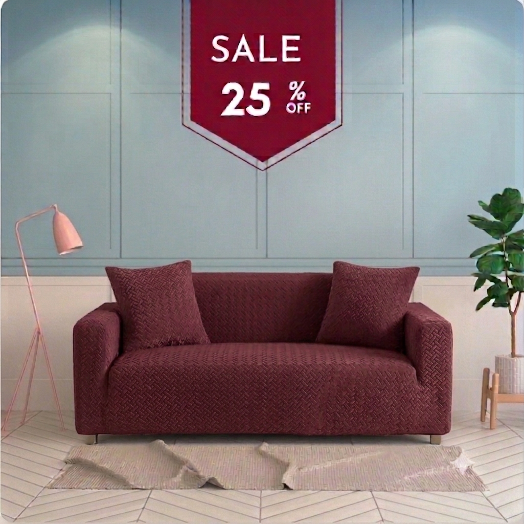 Stunning Jacquard Sofa Cover